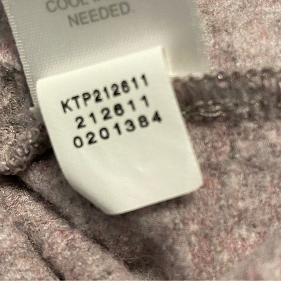 J. Jill Pure Jill Fleece Lined Lavender Tunic Top w/Pockets, Size Medium - Picture 7 of 11